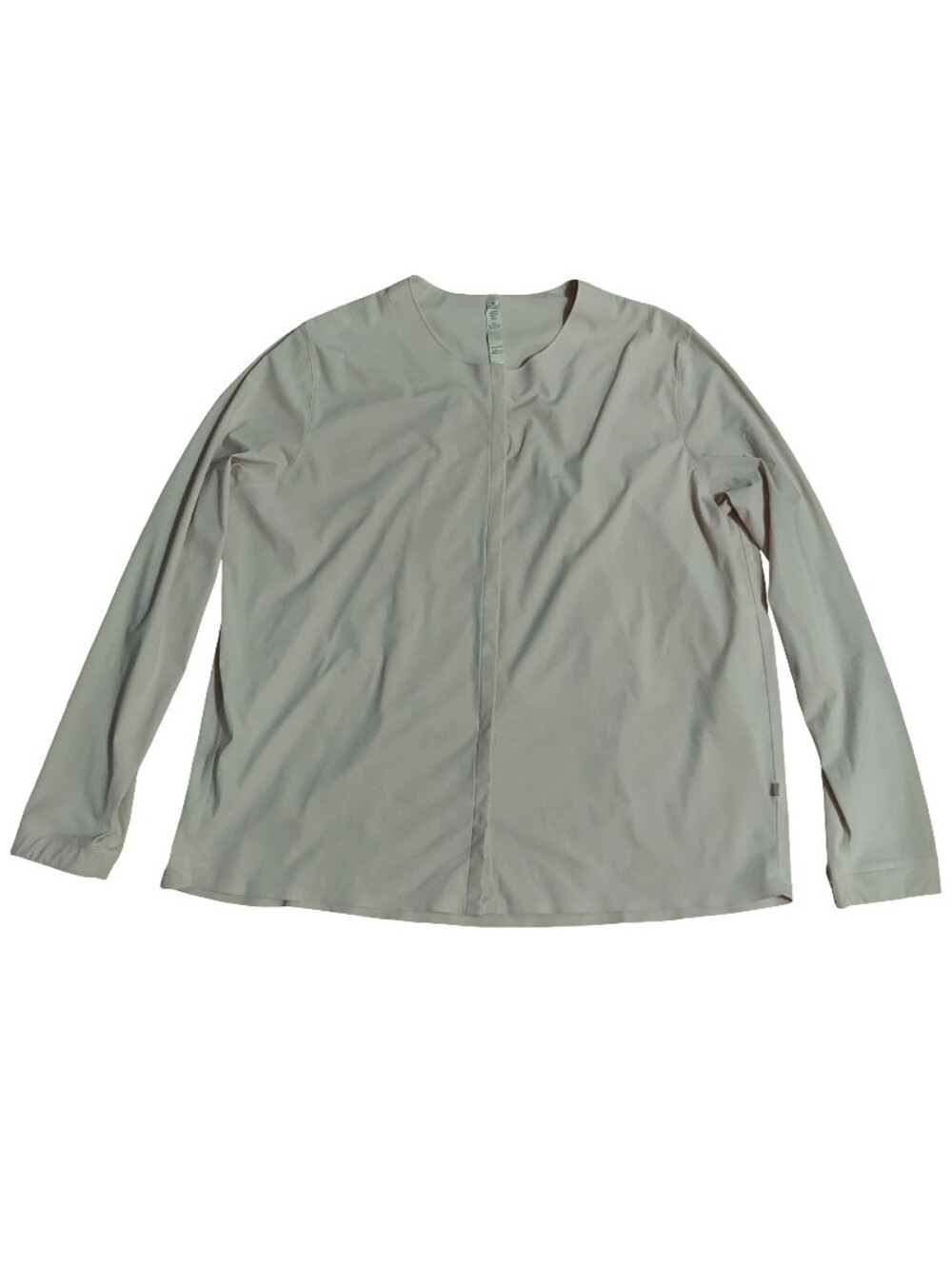 Lululemon Solo Blouse In Cream - Picture 10 of 12